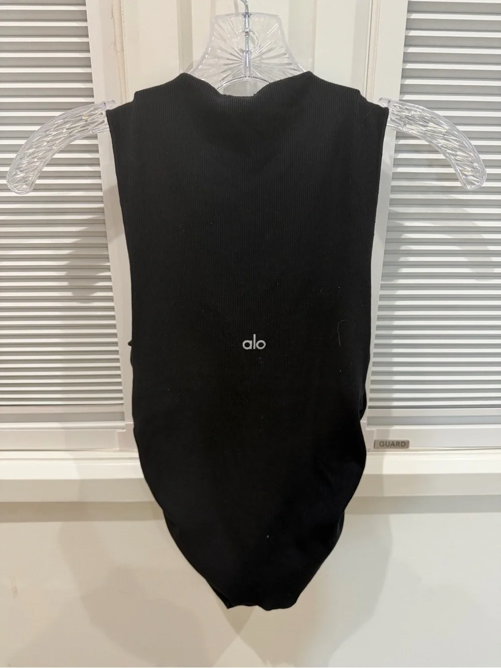 ALO Yoga Black tank still on website